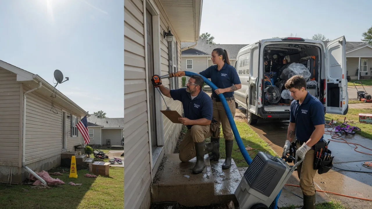 Ceiling Water Damage Restoration in Columbia, TN near me
