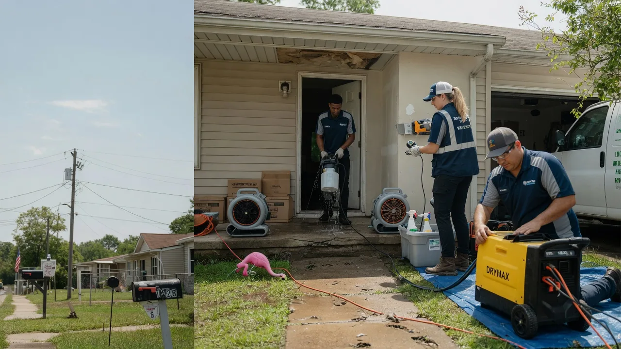 Storm Damage Water Removal in Columbia, TN near me